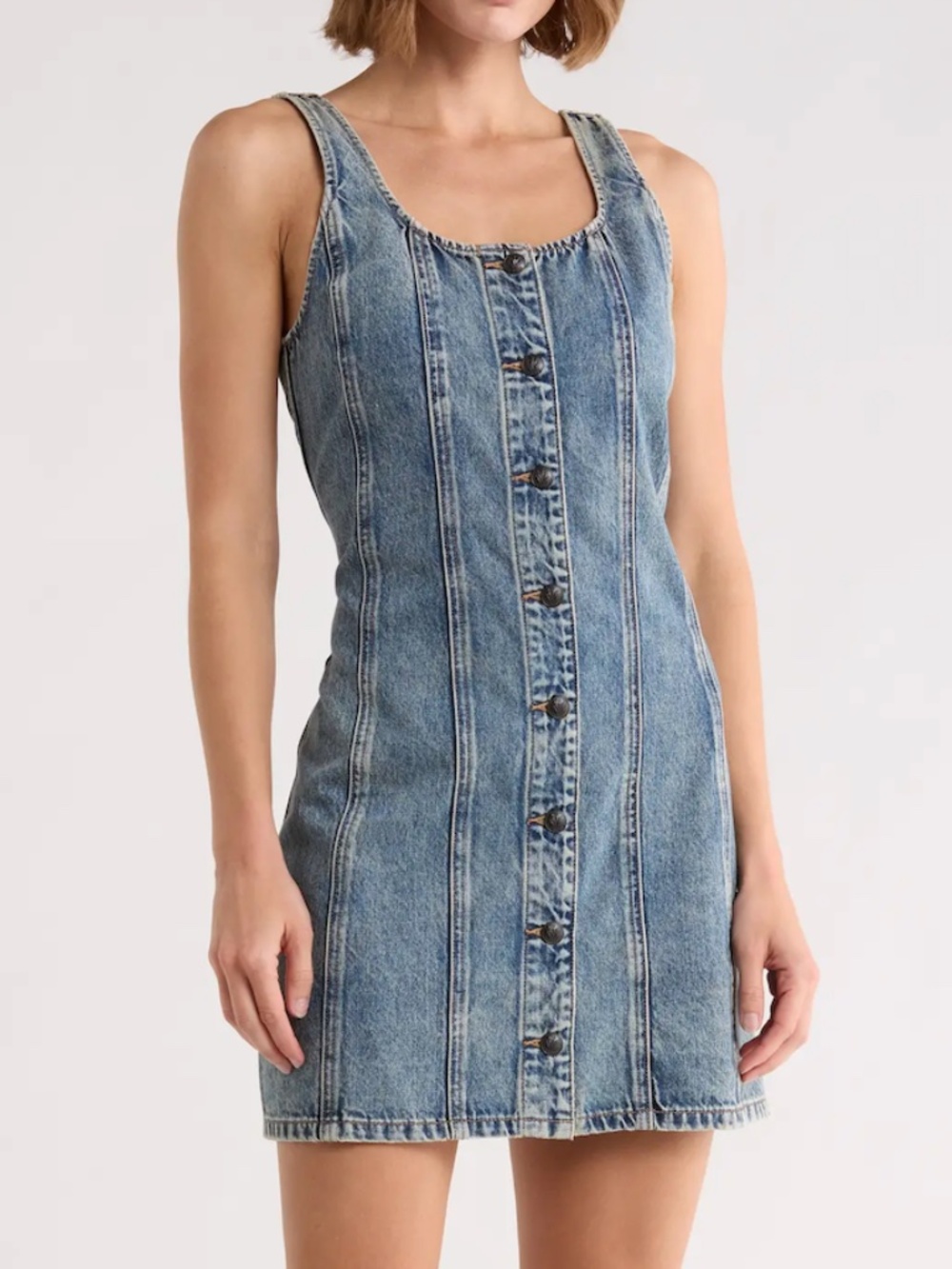 Carver Lorraine Denim Rag & Bone Mini Dress